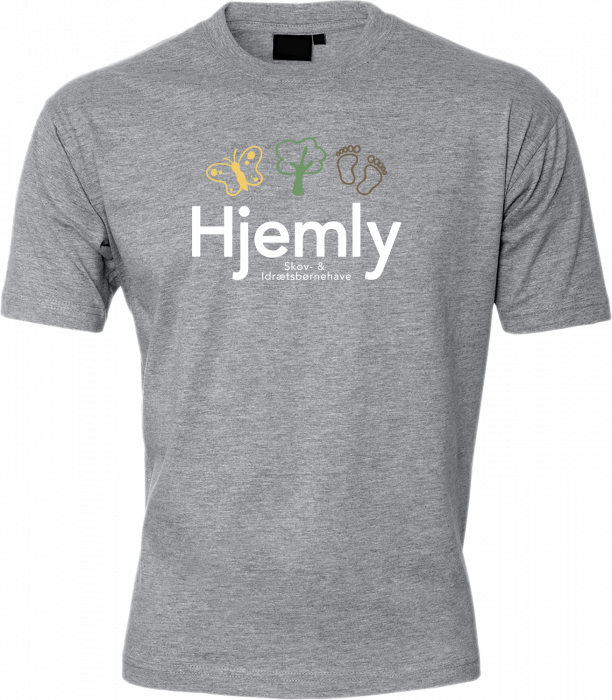 ID - Hjemly S&i Cotton T-Shirt - Grey Melange