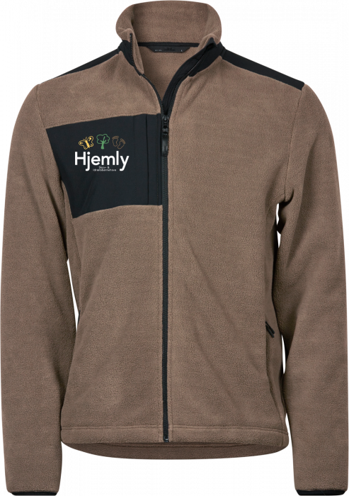 Tee Jays - Hjemly S&i Fleece Jacket - Clay & czarny